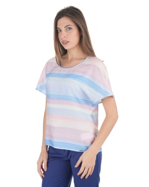 Spring striped blouse in pastel tones | Blouses - 2