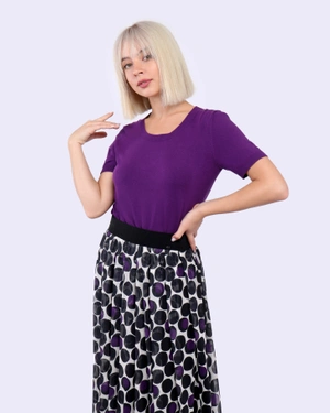 Bluza din viscoza, tricot fin |  - 1
