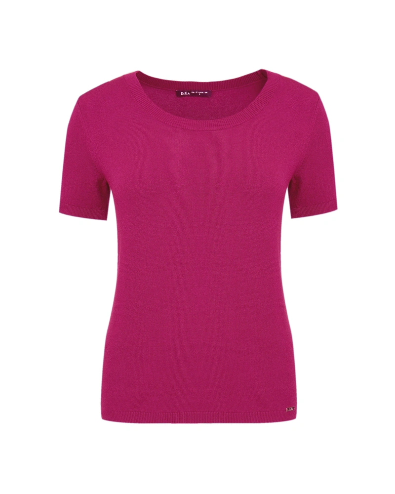 Fine knit viscose top | Knitwear | Dikastore.ro Fine knit viscose top | Knitwear