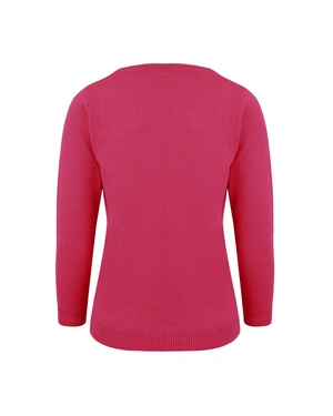 Fine knit long-sleeved top | Knitwear | Dikastore.ro - 1 Fine knit long-sleeved top | Knitwear - 1