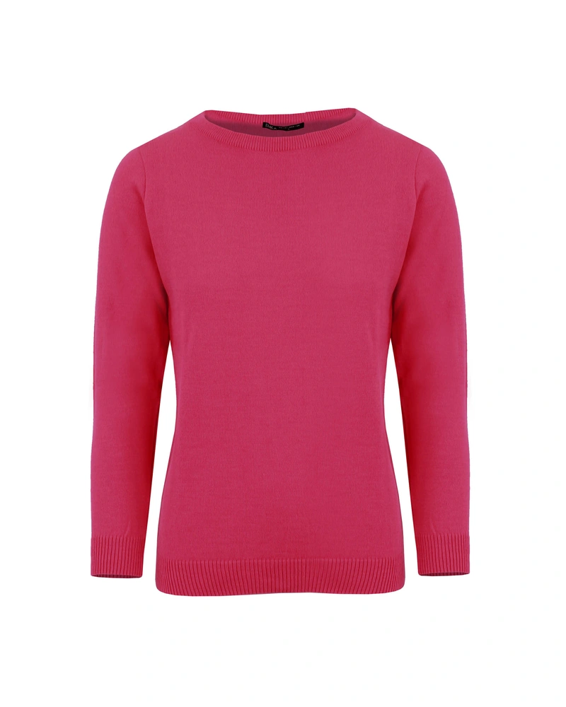 Fine knit long-sleeved top | All products