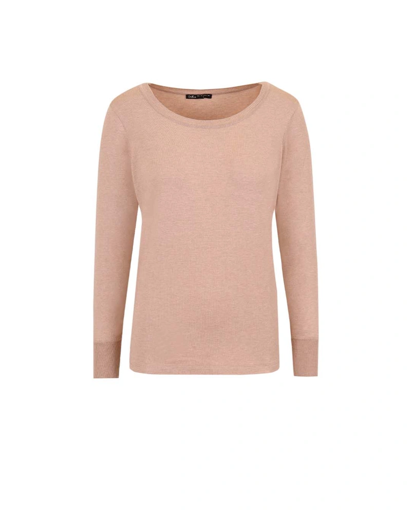 Viscose blouse with wool and cashmere blend | Knitwear