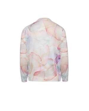 Pulover tricotat fin cu model abstract | Tricotaje | Dikastore.ro - 1 Pulover tricotat fin cu model abstract | Tricotaje - 1