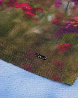 Pulover fin cu maneci liliac | Tricotaje - 2