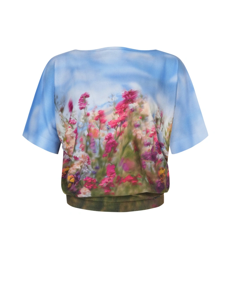 Fine pullover with batwing sleeves | Knitwear