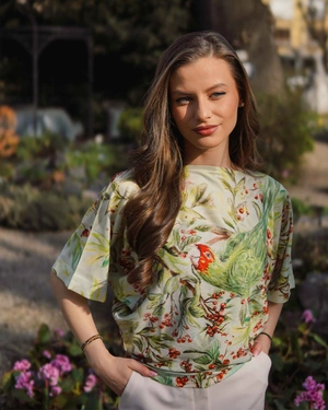 Fine knit top | Knited blouses - 1