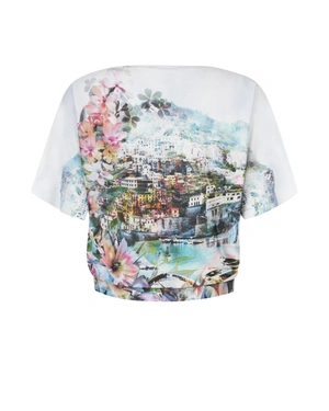 Pulover fin cu maneci liliac | COLECTIE DE VARĂ - 1