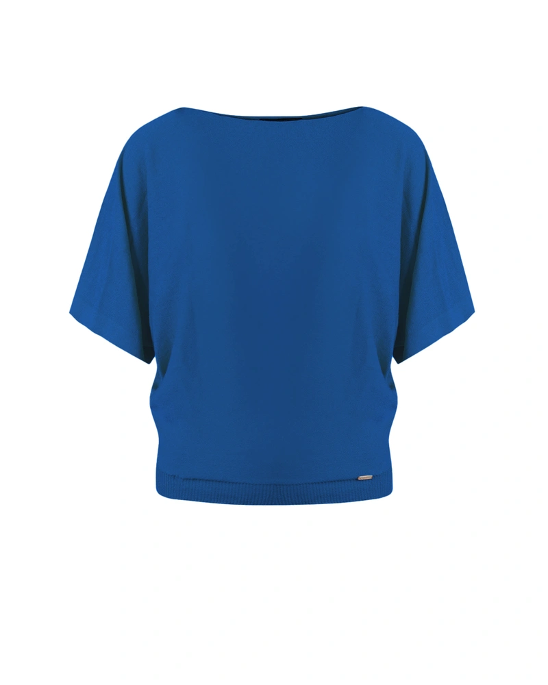 Топ с ръкави тип прилеп | Блузи плетива