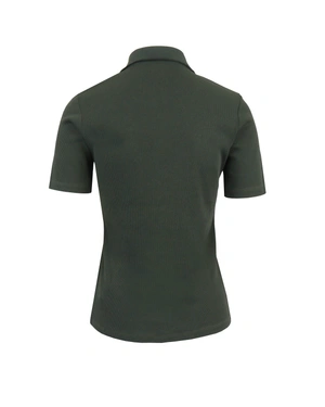 Jersey polo shirt with contrasting detail | All products - 1
