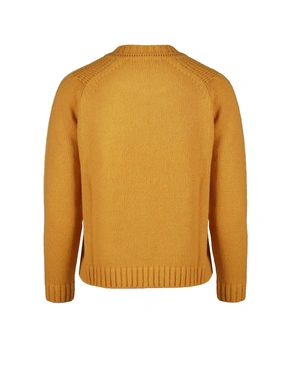 Пуловер с вълнен бленд | Плетива - 1