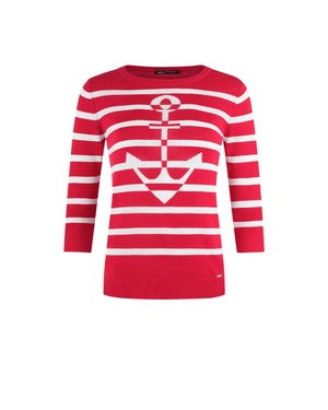 Fine sweater with anchor | Knitwear | Dikastore.ro Fine sweater with anchor | Knitwear