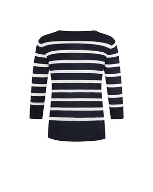 Fine sweater with anchor | Knited blouses - 1