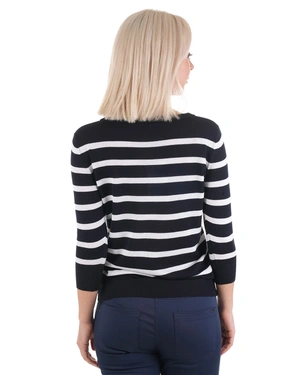 Fine sweater with anchor | Knited blouses - 4