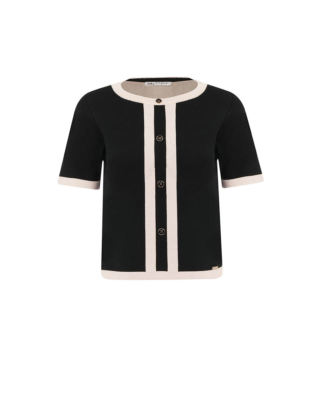 Blouse with decorative buttons | Casual
