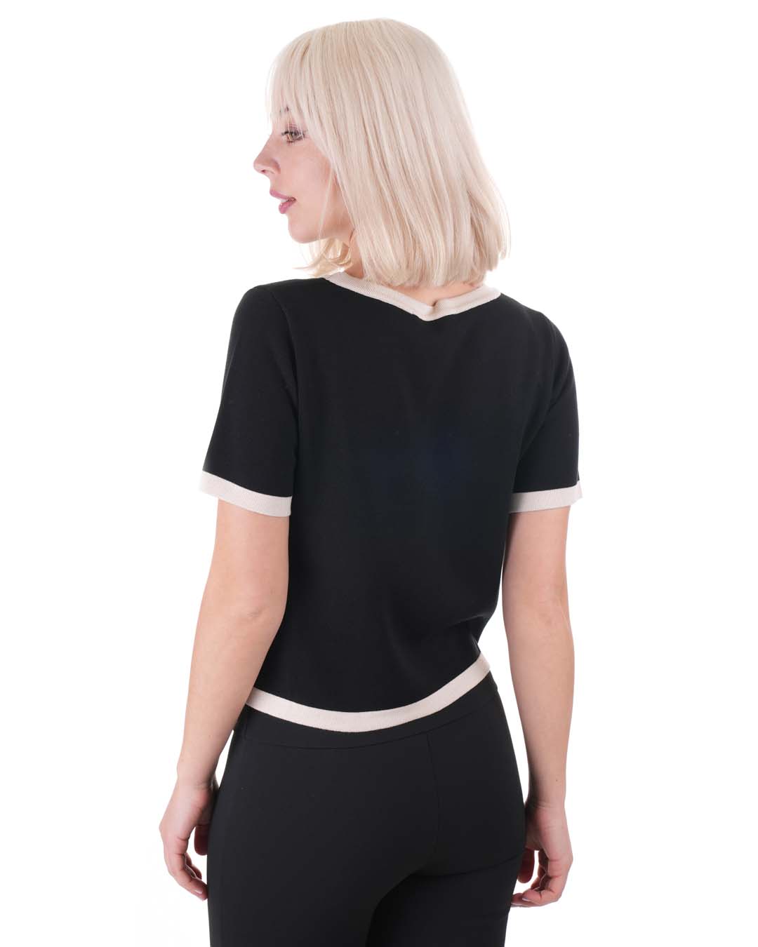 Blouse with decorative buttons | Casual - 5