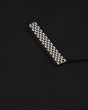 ბლუზი კონტრასტული ელემენტებით | ნაქსოვები - 2