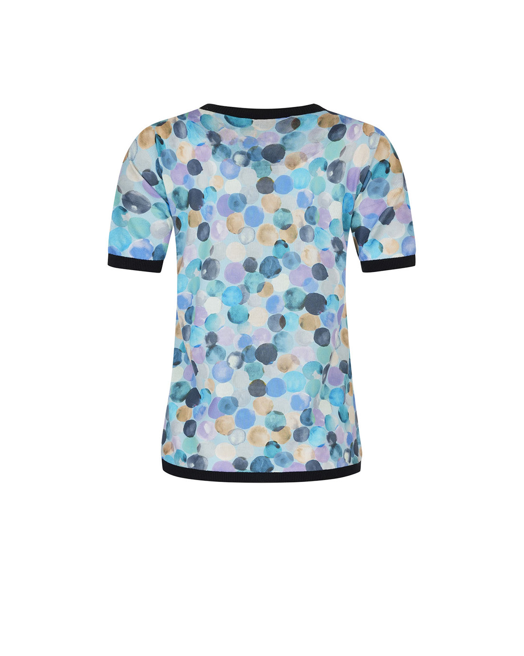 Knitted top with contrast trim | Pulls | Dika.bg - 1 Knitted top with contrast trim | Pulls - 1