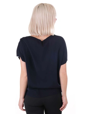 Трикотажна блуза от памук | Плетива - 3