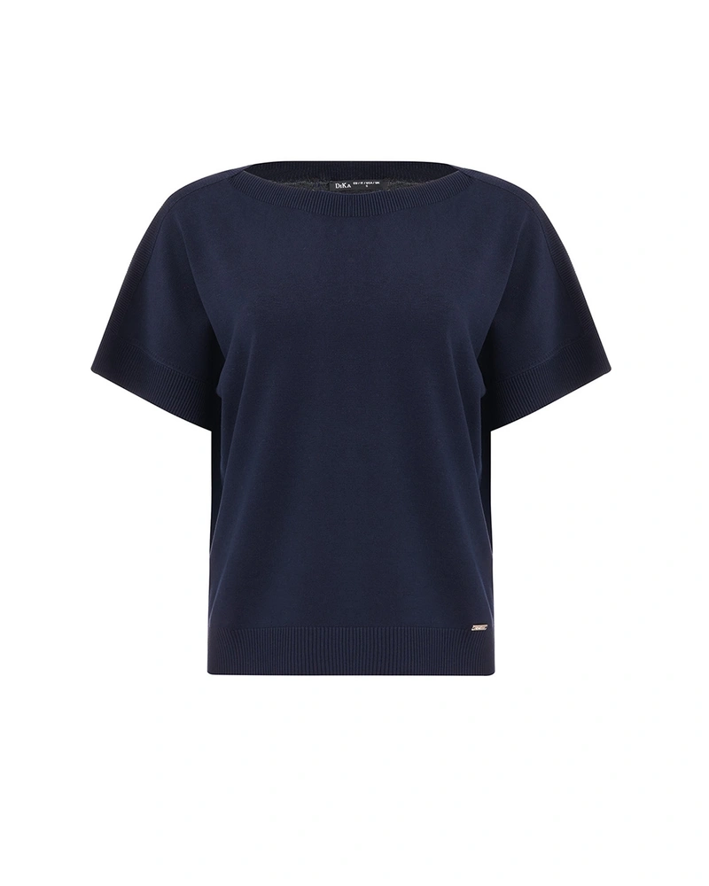 Jersey blouse made of cotton | Knitwear