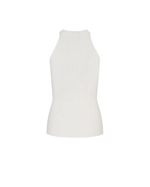 Knit top with teardrop opening | Knitwear - 1