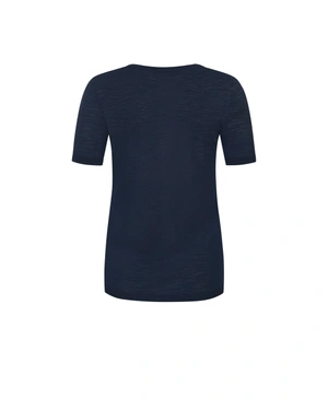 Bluza eleganta, tip tricot, de culoare bleumarin | Tricotaje | Dikastore.ro - 1 Bluza eleganta, tip tricot, de culoare bleumarin | Tricotaje - 1