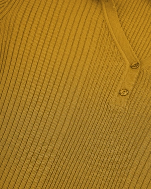 Bluză tricotată cu guler și nasturi, din amestec de lână | Pulovere | Dikastore.ro - 2 Bluză tricotată cu guler și nasturi, din amestec de lână | Pulovere - 2