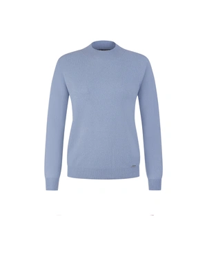 Women's 100% cashmere sweater in blue | Pulls | Dika.bg Women's 100% cashmere sweater in blue | Pulls