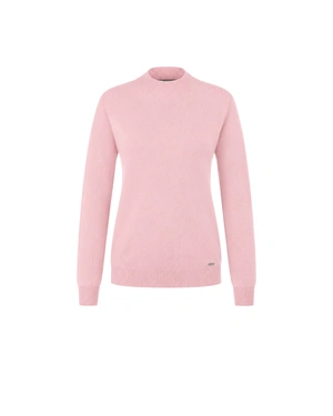 Women's 100% cashmere sweater in rose ash | Pulls | Dika.bg Women's 100% cashmere sweater in rose ash | Pulls