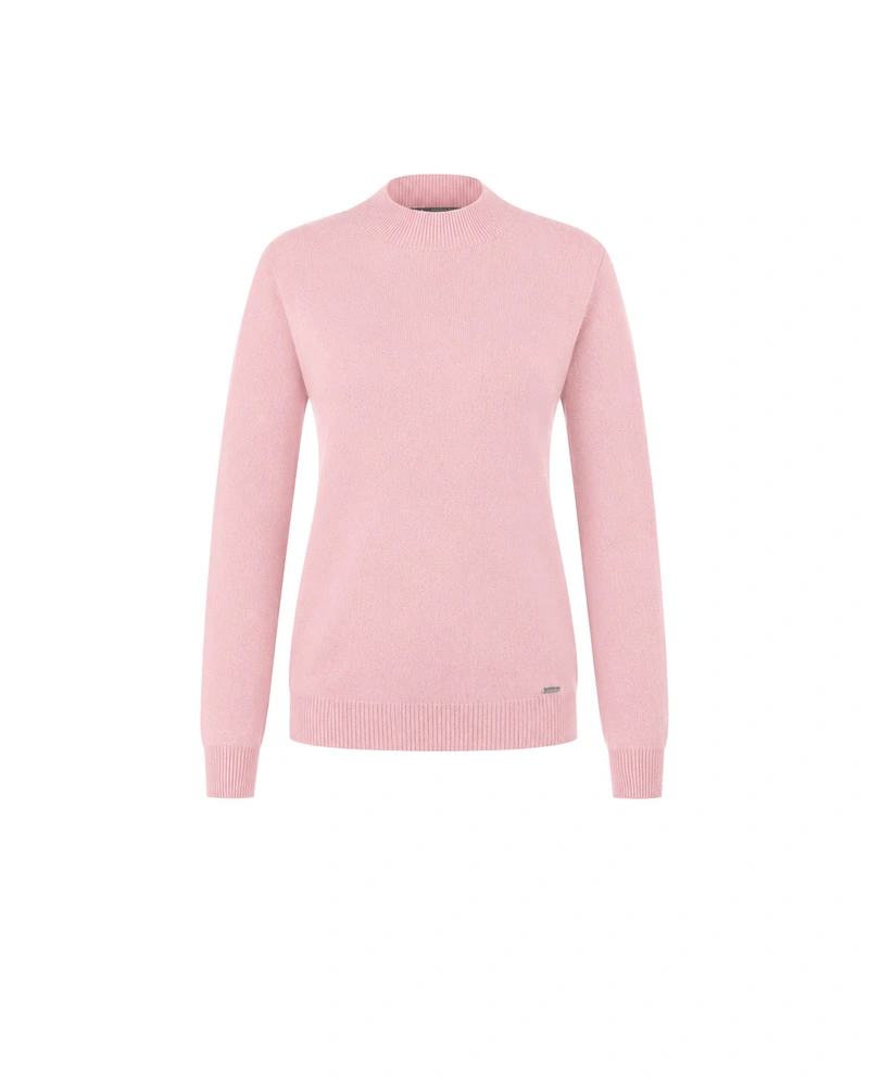Women's 100% cashmere sweater in rose ash | Pulls | Dika.bg Women's 100% cashmere sweater in rose ash | Pulls