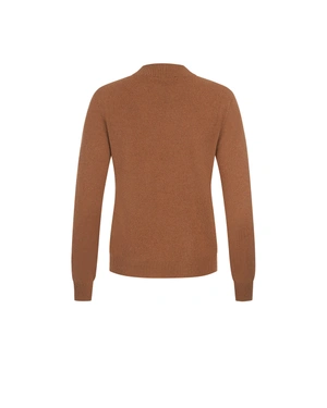Fine cashmere sweater in latte color | NEW | Dika.ge - 1 Fine cashmere sweater in latte color | NEW - 1