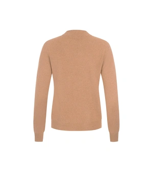 Fine cashmere sweater in elegant beige | NEW | Dika.ge - 1 Fine cashmere sweater in elegant beige | NEW - 1