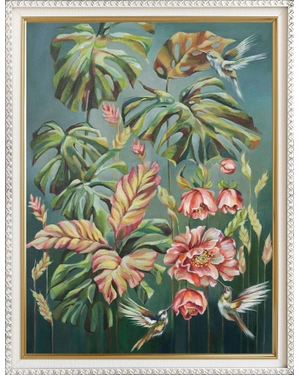 Cardigan cu flori în față | Pulovere si Cardigane - 4