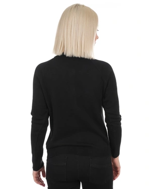 Warm cardigan in mixed fabrics, combining comfort and softness | Knitwear | Dikastore.ro - 5 Warm cardigan in mixed fabrics, combining comfort and softness | Knitwear - 5