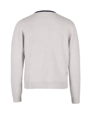 Отворена жилетка с контрастен кант | Плетива | Outlet DiKa - 1 Отворена жилетка с контрастен кант | Плетива - 1