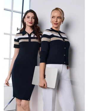 Soft women’s cardigan made of modal and cotton in classic white | Knitwear - 1