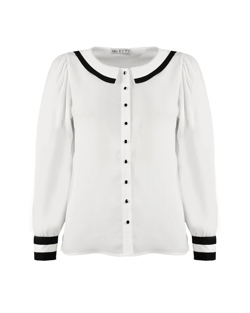 Shirt with contrasting details | All products | Outlet DiKa Shirt with contrasting details | All products