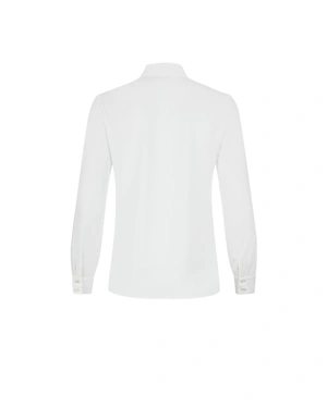 Classic white women's shirt with an elegant silhouette | Blouses | Dika.rs - 4 Classic white women's shirt with an elegant silhouette | Blouses - 4