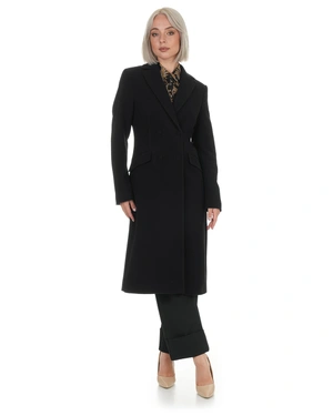 Dark blue double-breasted coat made of virgin wool | Outerwear | Dika.rs - 3 Dark blue double-breasted coat made of virgin wool | Outerwear - 3