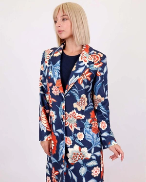 Coat with floral print | All products - 4