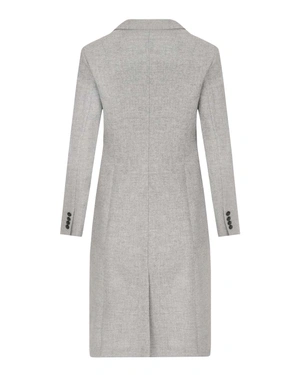 Двуредно палто от виржинска вълна | Сака и Палта - 1