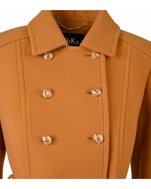 Double-breasted virgin wool coat | All products - 2