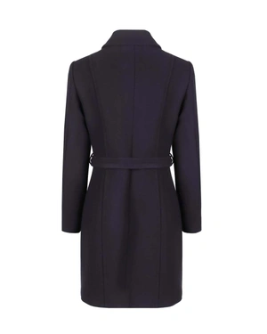 Double-breasted wool coat |  - 1
