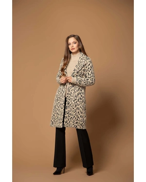 Coat with animal pattern | Jackets and Coats - 2