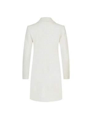 White coat with gold buttons | Outerwear - 1
