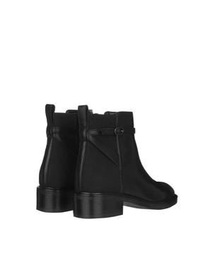 კლასიკური შავი ტყავის ჩექმები | ფეხსაცმელები - 2