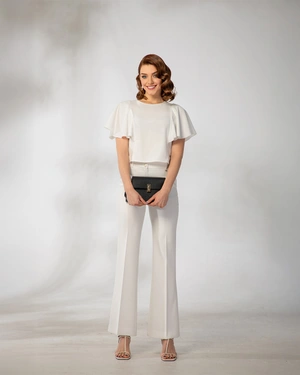 Bag with side decorative straps and buckles | Bags - 3