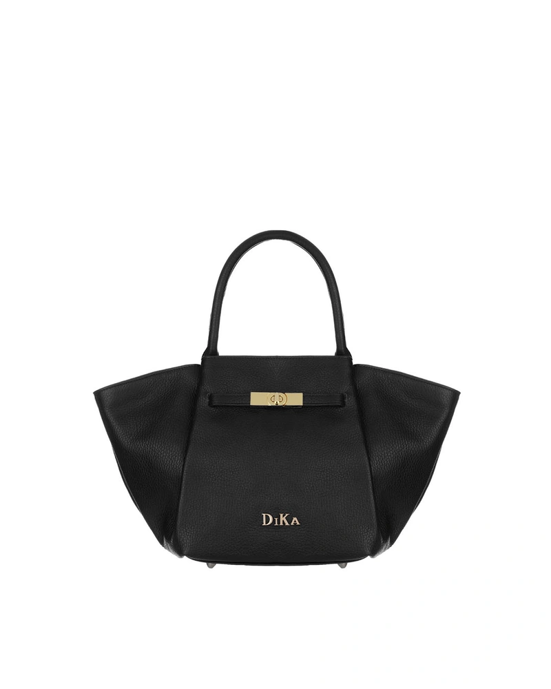 Genuine black leather handbag for an elegant everyday style | Bags