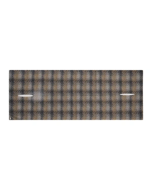 Checkered scarf with wool blend | Scarfs - 1