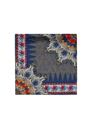 Svileni šal sa indijskim motivom | LETNJI AKSESOARI - 1