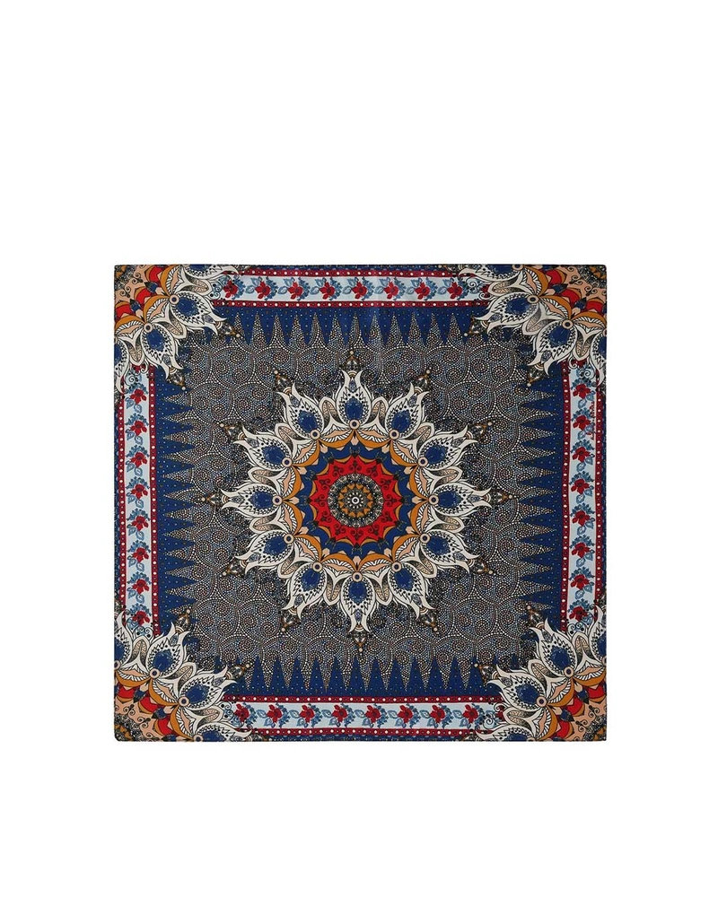 Копринен шал с индийски мотив | АКСЕСОАРИ ЛЯТО